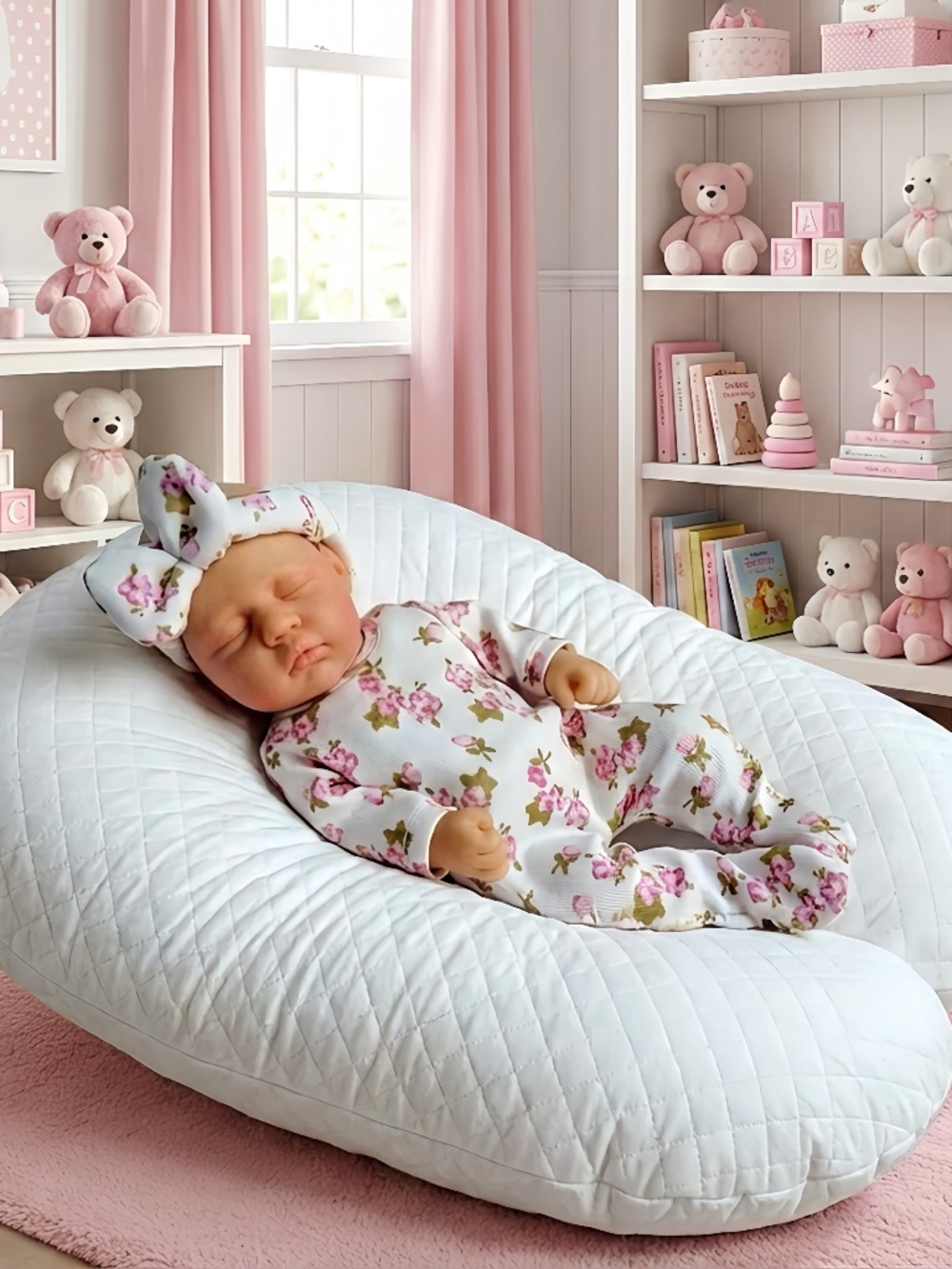 Full Silicone Miniature Baby Doll (7 in.)